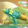 New Internet Celebrity Double Nozzle Water Gun – Pony, Dinosaur, Duck, Shark Designs for Kids