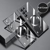 Plated Soft Silicon Clear Phone Case For Magsafe Samsung S26 Edge S25 S24 S23 S22 Plus Ultra Magnetic Protective Cover