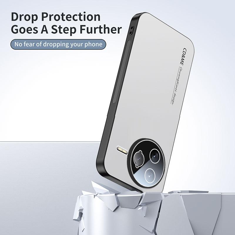 Luxusní nárazuvzdorný AG matný kryt pro XIAOMI POCO F7 Ultra F7 Pro Magnetický PC Matný 360stupňový Stojan Ochranný kryt