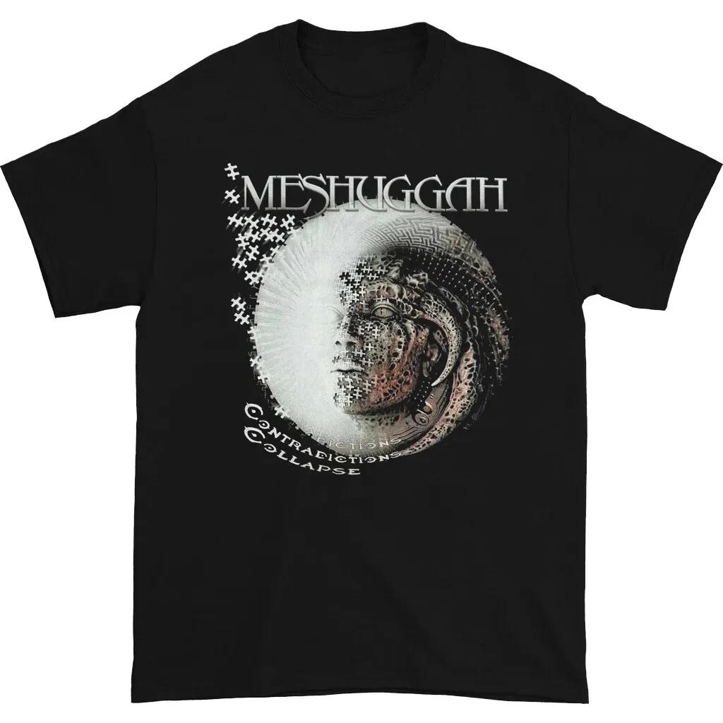 Vtg CONTRADICTIONS COLLAPSE By MESHUGGAH Cotton Black SG752 XXXL