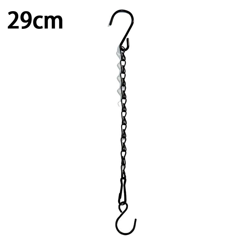 Plant Hanging Chains for Flower Pot Basket Versatile Length Sturdy Metal for Bird Feeder Planters Lanterns Ornaments Home Garden Support