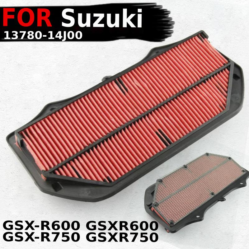 Fits for Suzuki GSX-R600 GSXR600 / GSX-R750 GSXR750 2011-2016 Years Motorcycle Air Filter Intake Air Cleaner Element 13780-14J00
