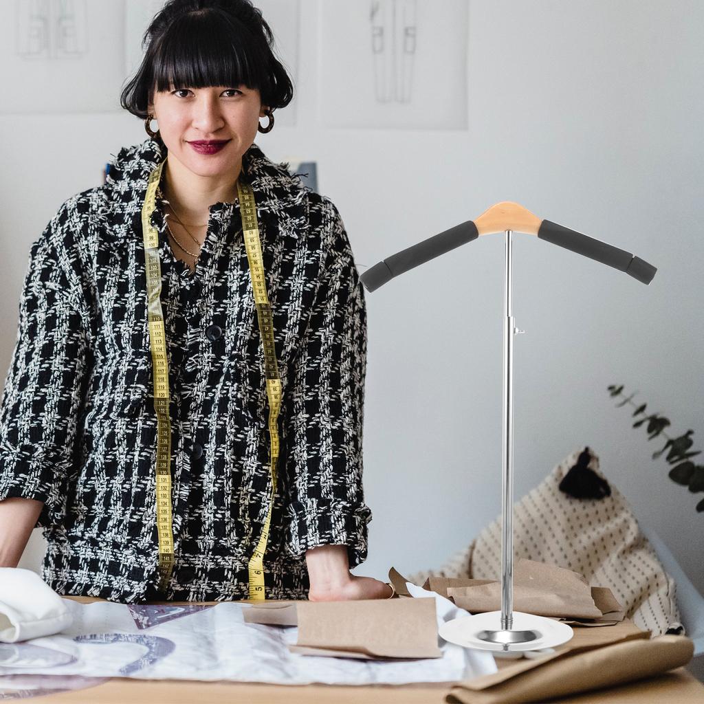 Kleidungs-T-Ständer Kleiderständer T-Shirt Präsentationsständer für Verkäufer Edelstahl Jacke