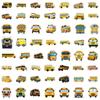 110 New School Bus Cartoon School Bus Graffiti Stickers Suitcase Mobile Phone Stickers