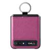 Finger Ring Holder Leather Case for Samsung Galaxy Z Flip 2 7 Flip7 Flip2 Flip6 Flip 6 5 4 3 Flip3 Flip5 Flip4 5G Fundas
