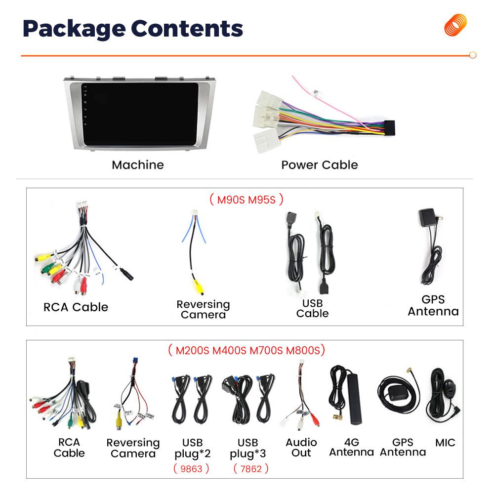 Navifly 2Din Android Car Radio For Toyota Camry 7 XV 40 50 2006-2011 Multimedia Video Player GPS Carplay Auto Stereo Head Unit
