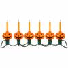 120V Halloween Pumpkin Light String for Indoor Outdoor Holiday Decor