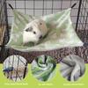 Lovely Hamster Hangable Hammock Single Layer Breathable Hammock Creative Cartoon Skin-Friendly Hammock Small Pet Supplies