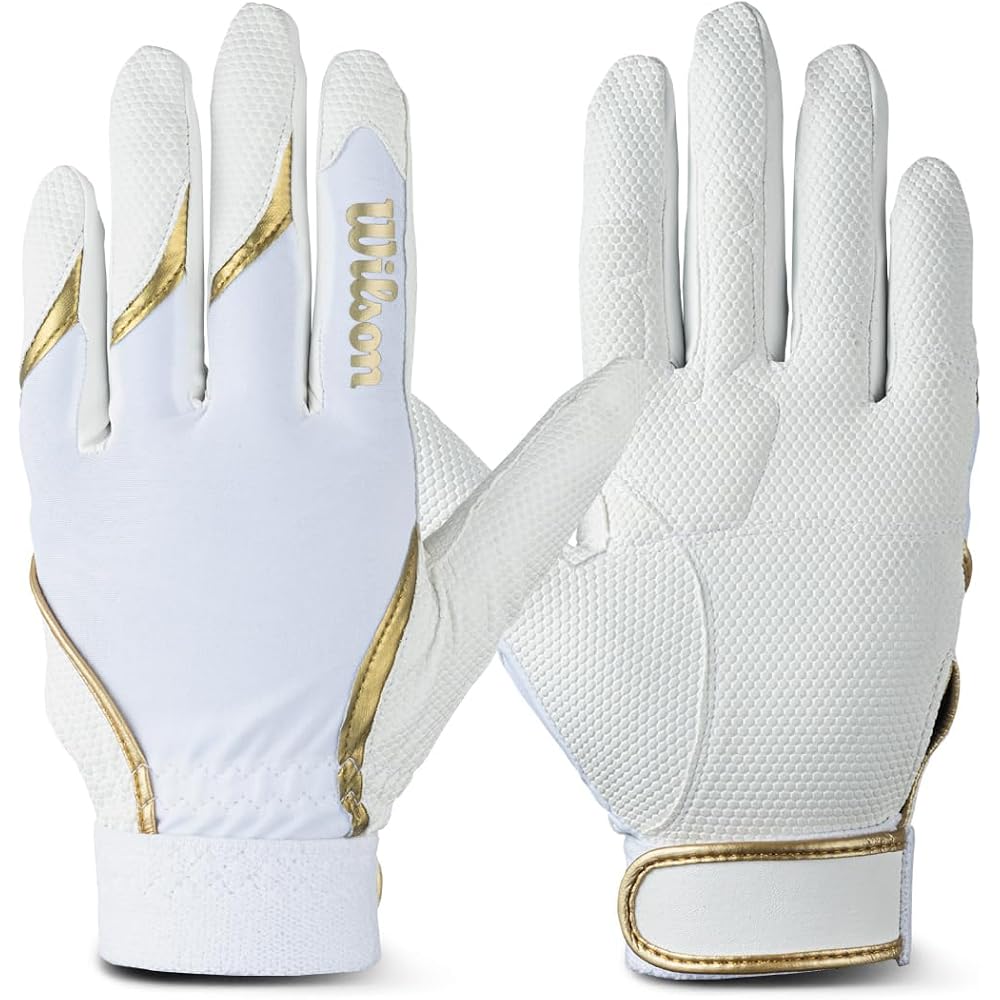 Wilson WL-1P White/Gold Right Handed Fielding Glove Medium