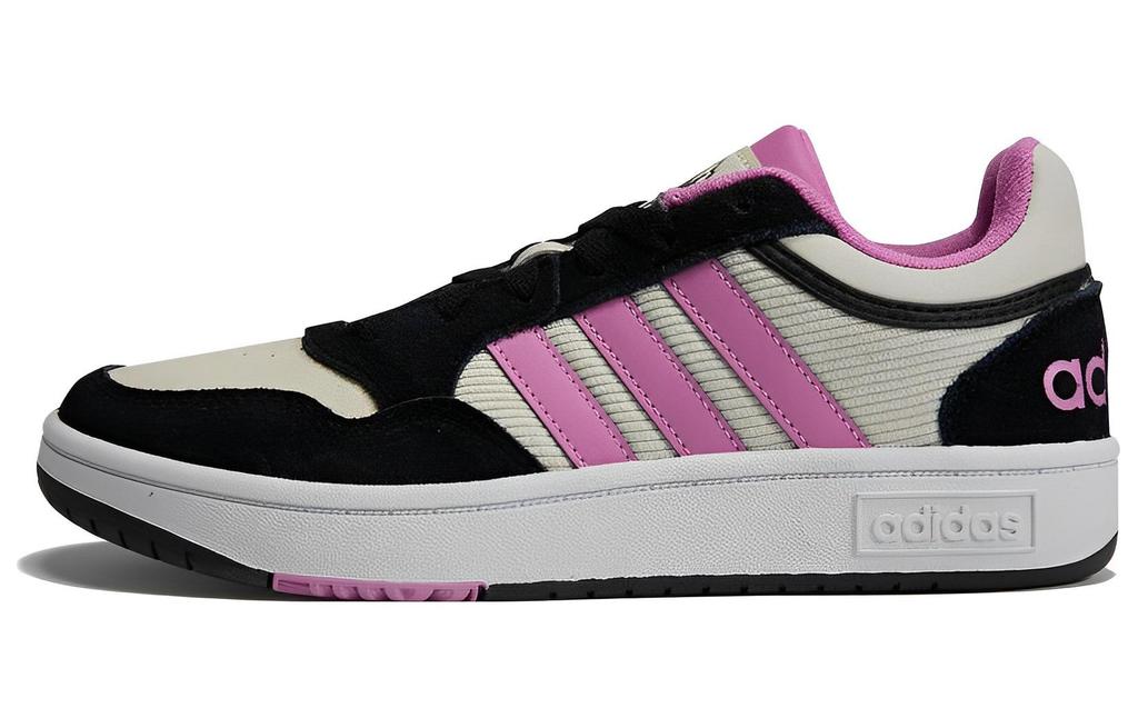 Adidas Hoops 3.0 Lifestyle Shoes 'Black White Pink' Women's HP6907