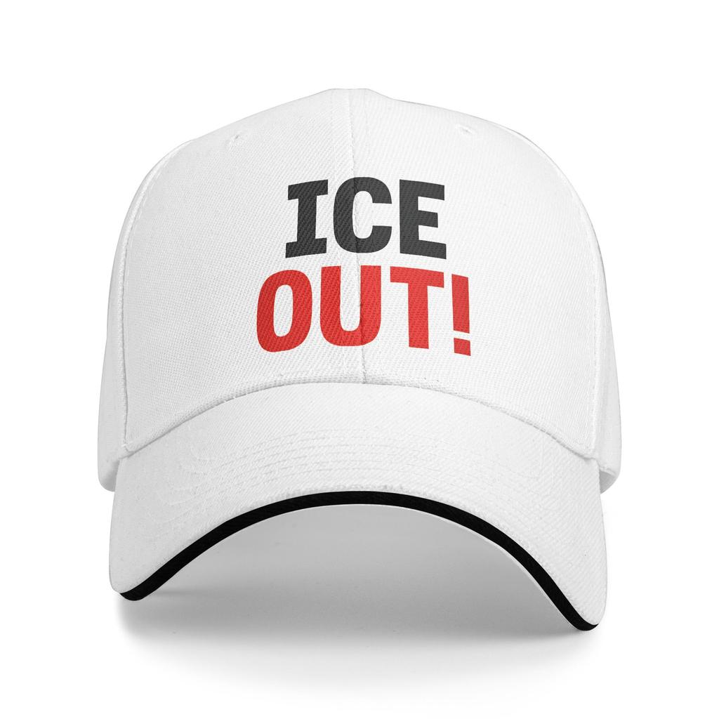 New Baseball Cap ice Out Anti Ice Minneapolis Abolish Ice Outfits For Unisex WomenTrucker Hat Vintage Snapback Cap Adjustable