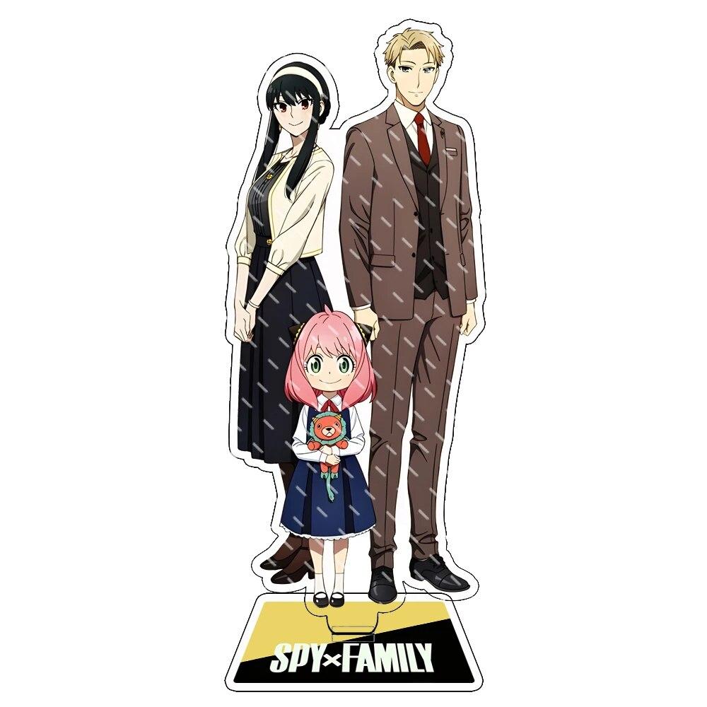 Anime Spy X Family Figure Cosplay Acrylic Stand Twilight Loid Forger Yor Forger Anya Forger Model Plate Collection Props Gifts