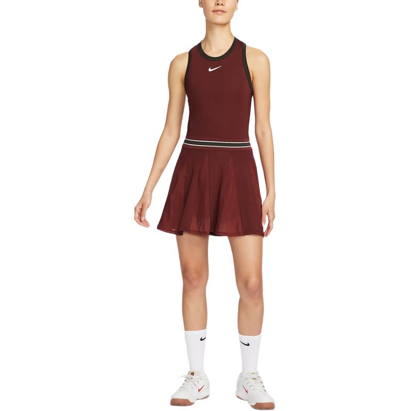 New Nike Court Slam Women's Dri FIT Tennis Dress FZ6743-619