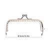 10pcs Silver Purse Frame Clasp 8.5cm/3.3in Size Purse Closure Frame  For Coin Purse Making