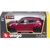Bburago 1/24 Alfa Romeo Stelvio Red Diecast Model Car, Finished Product, 1:24 Alfa Romeo Stelvio 18-21086 RD