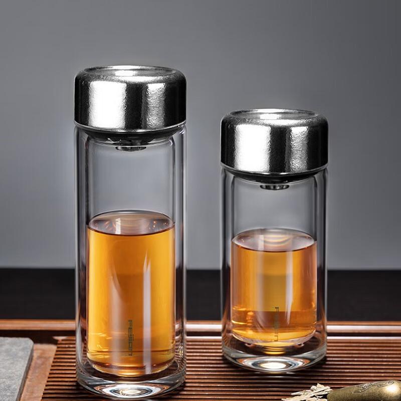 Feijian Crystal Series Double-Layer Glass Cup