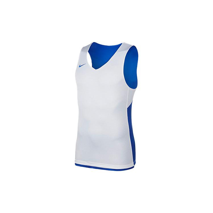 Nike Maillots de Basketball Homme Bleu Coupe Droite Modérée 867767-494