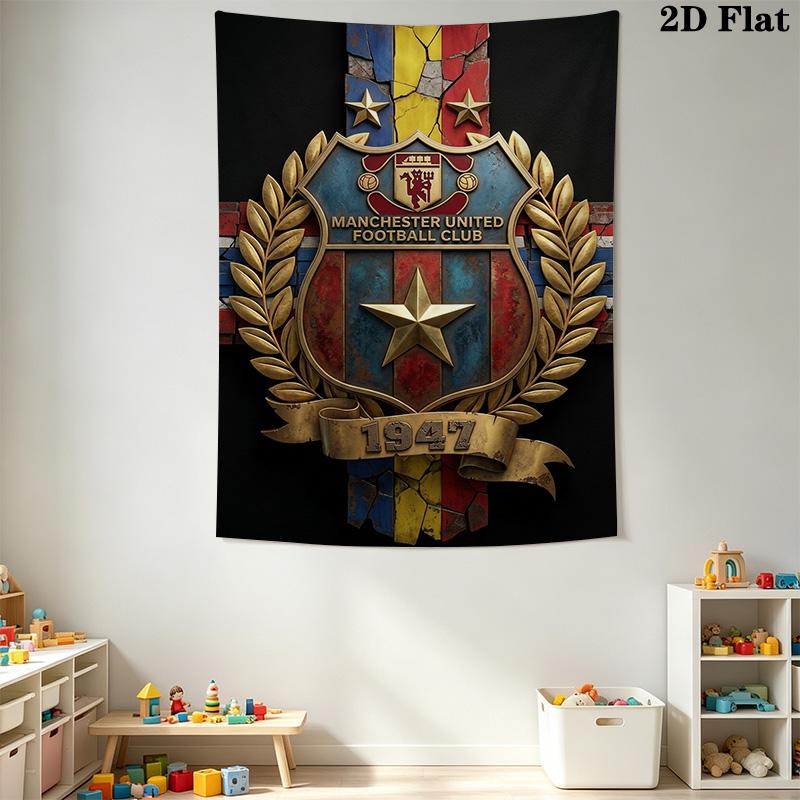 Manchester Football Club Threepiece Set 1 Duvet Cover 2 Pillowcase Without Core Bedding Set Soft And Comfortable Duvet Cover And Pillowcase