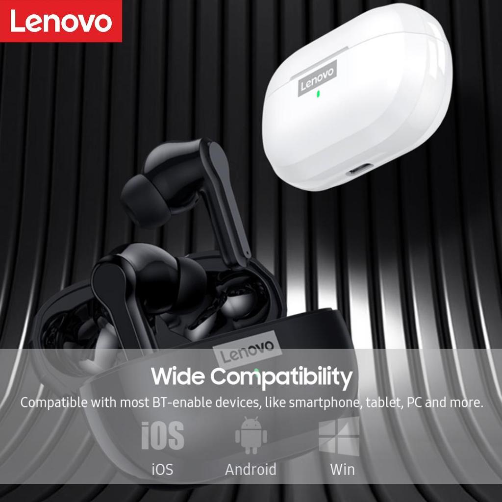 Căști originale Lenovo LP1S TWS Căști fără fir Bluetooth 5.0 Căști sport rezistente la apă Căști cu reducere a zgomotului cu microfon