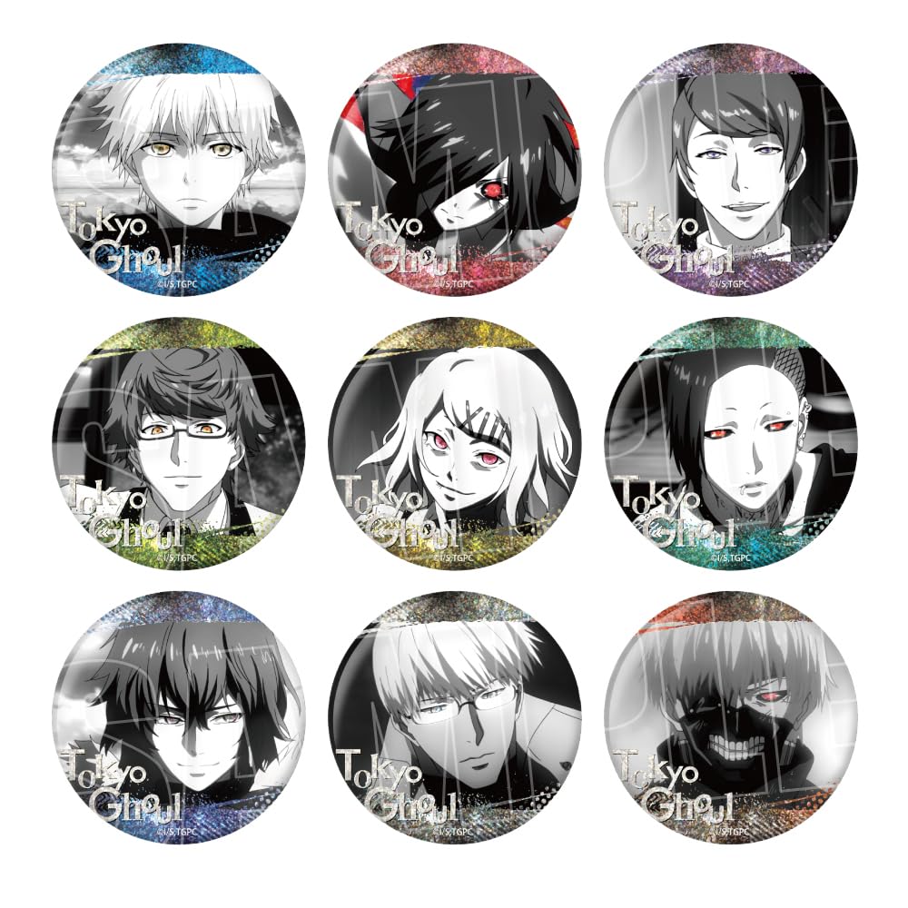 

ТВ Аниме Holo EYE Значок Коробка Токийский Гуль 9 штук