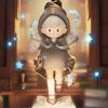 Auf Lager FINDING UNICORN Molinta Chasing Light Serie Blind Box Mystery Box Spielzeug Niedliche Action Anime Figur