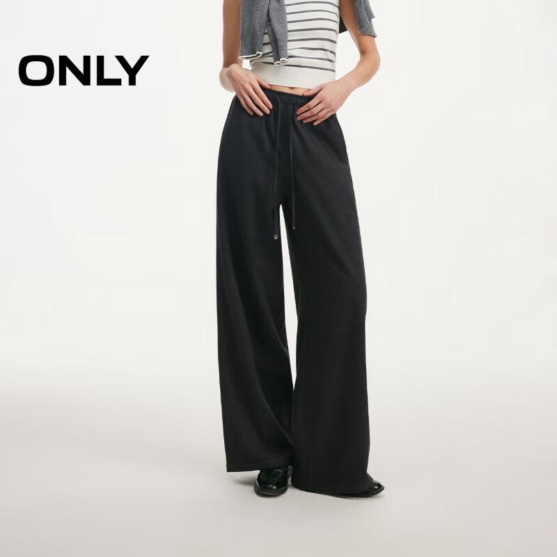 ONLY Women s Loose Fit Drawstring Casual Pants M