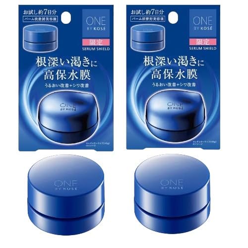

of ONE BY KOSE Serum Shield 6g High Water Retention Seal Balm Trial 7 Days Wrinkle High Moisturizing Moisturizing Improvement [Набор 2] [Квази-лекарство]