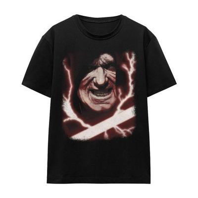 Dámské/Dámské tričko Sheev Palpatine s velkým obličejem