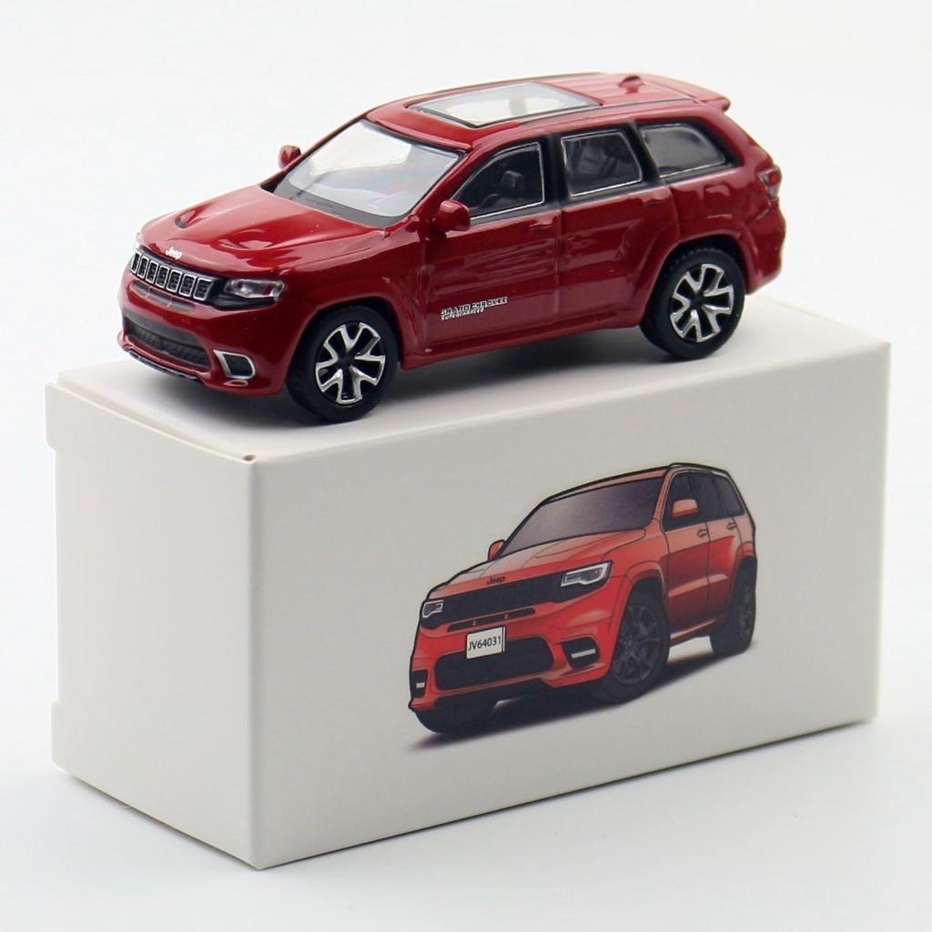 Jkm Alliage Voiture Enfants 164 Jouet Grand Cherokee Racing Eagle SUV Berline Modèle Statique Ornement