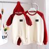 2025 Autumn/Winter Minimalist Family Sweatshirts: Heart Smiley Design for Mother & Child, Mother-Daughter/Son Plus Velvet