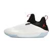 Air Jumpman Hustle PF 'Bílá Černá' (Unisex) Bílé / Infračervené 23 / Černé Basketbalové boty AQ0394 100