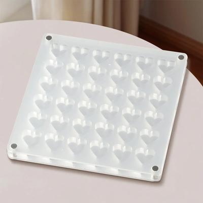 36/64/100 Shells Acrylic Clear Magnetic Storage Box Seashell Display Showcase Mini Jewelry Display Case Organizer