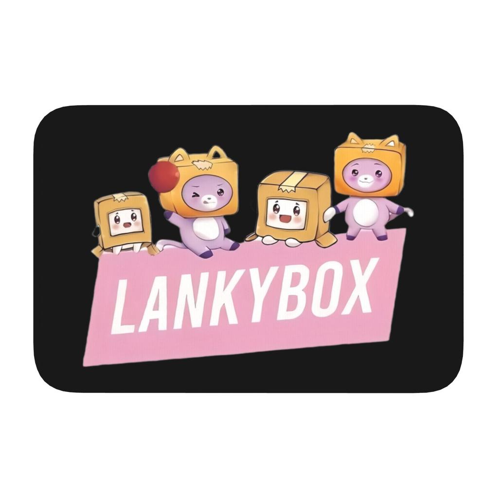 Benutzerdefinierte Spiel Lanky Box Mode Anime Cartoon Fußmatte Rutschfeste Eingang Bad Küche Tür Bodenmatte Toiletten Teppich Teppich