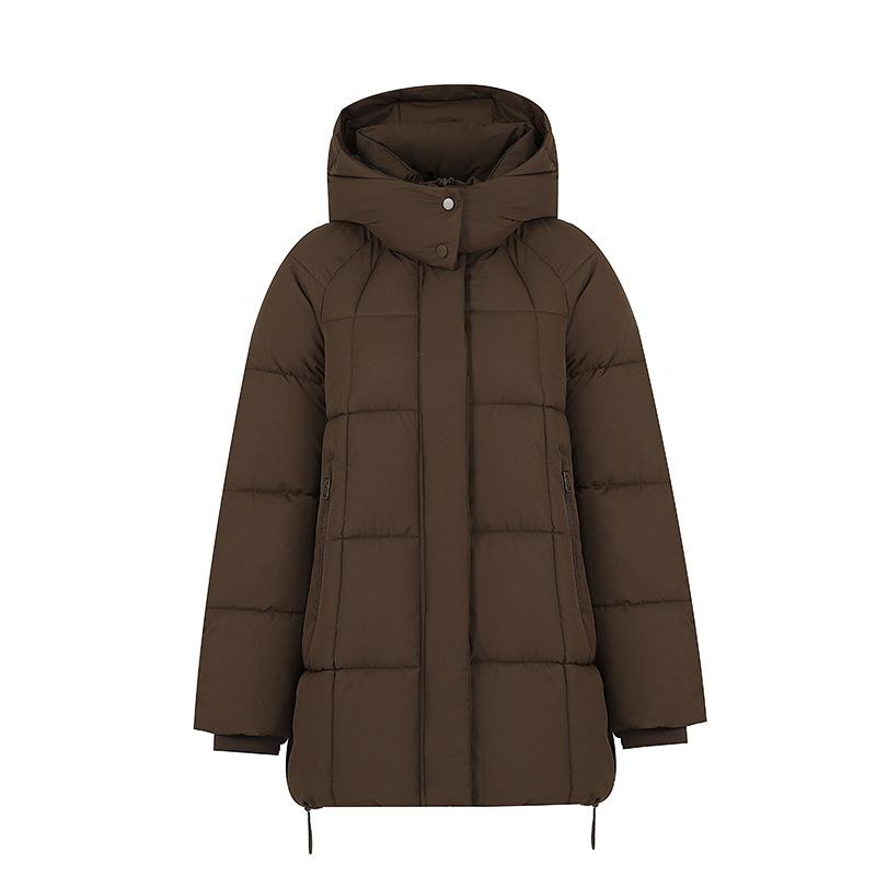 New Winter Hooded Cotton Coat for Women, Fashionable, Versatile, Loose, Warm and Fashionable Bread Coat for Women
