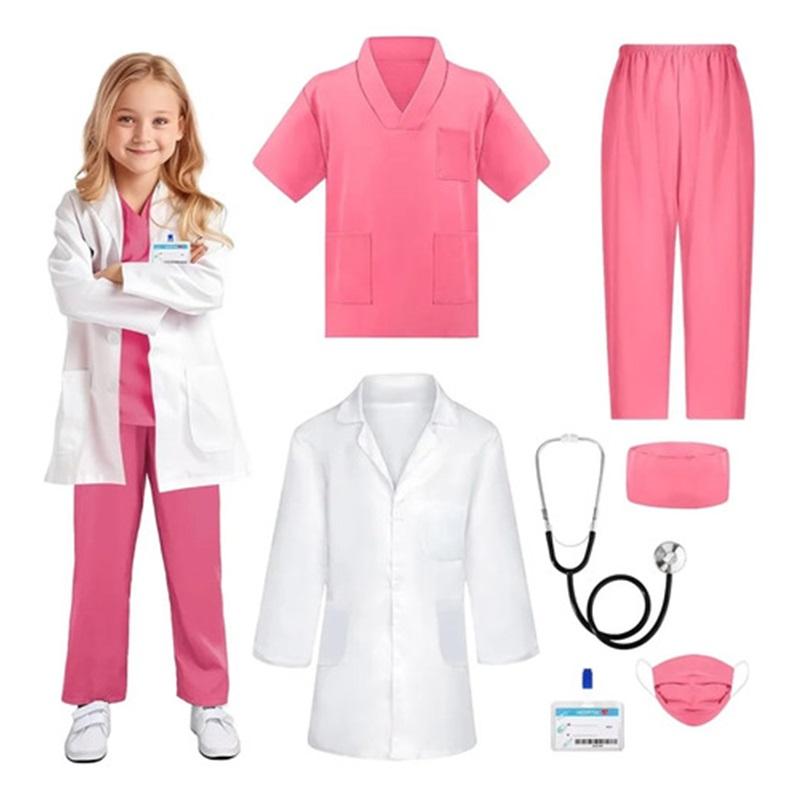 Children s Character Doctor Costume, Doctor Lab Cosplay 110cm