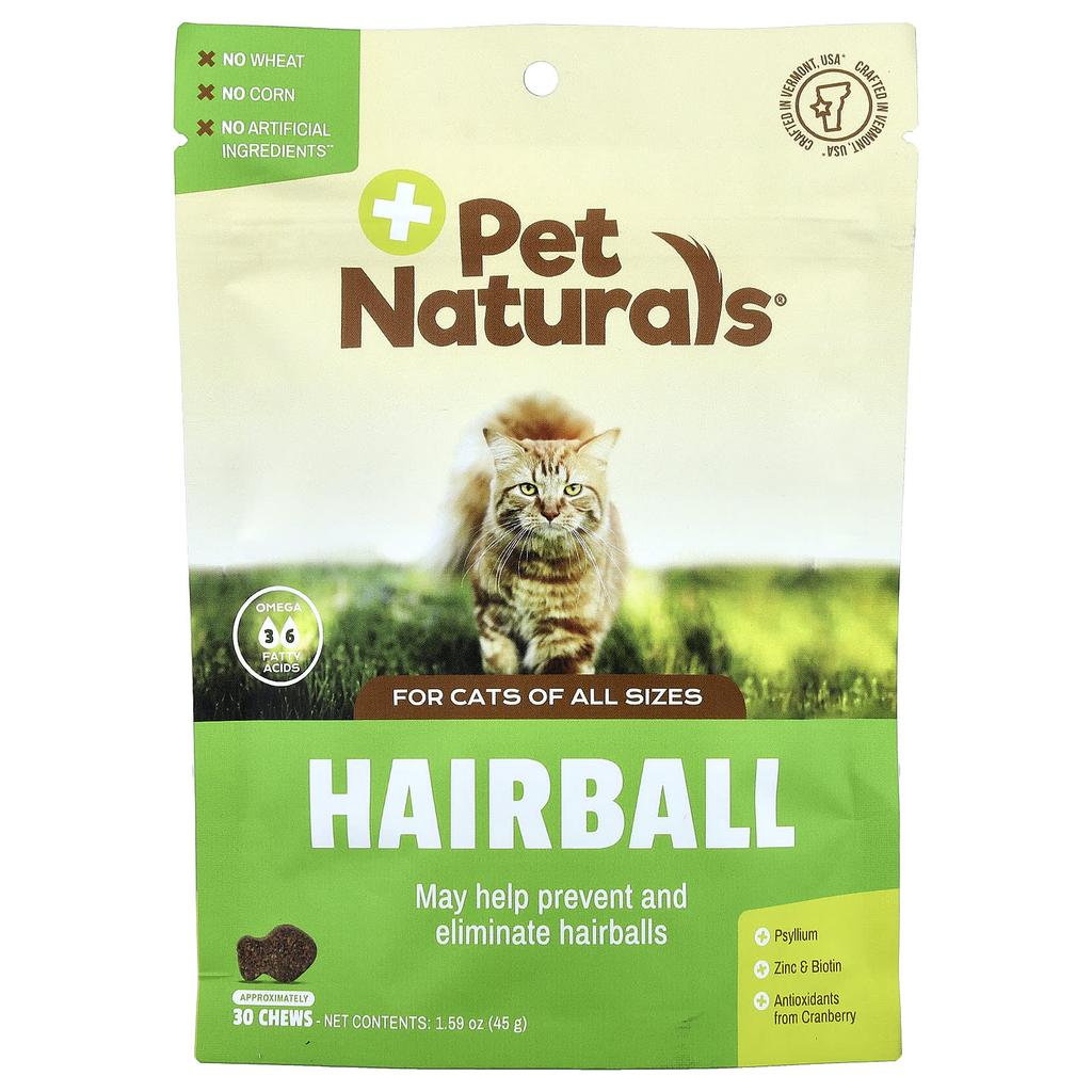 Hairball, for Cats, Chewables, About 30, 45G(1.59Oz)