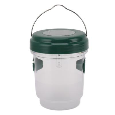Wasp Catcher LED Solar Powered Waterproof Hornet Traps for Wasp Fruit Fly Garden Terrace Farmland