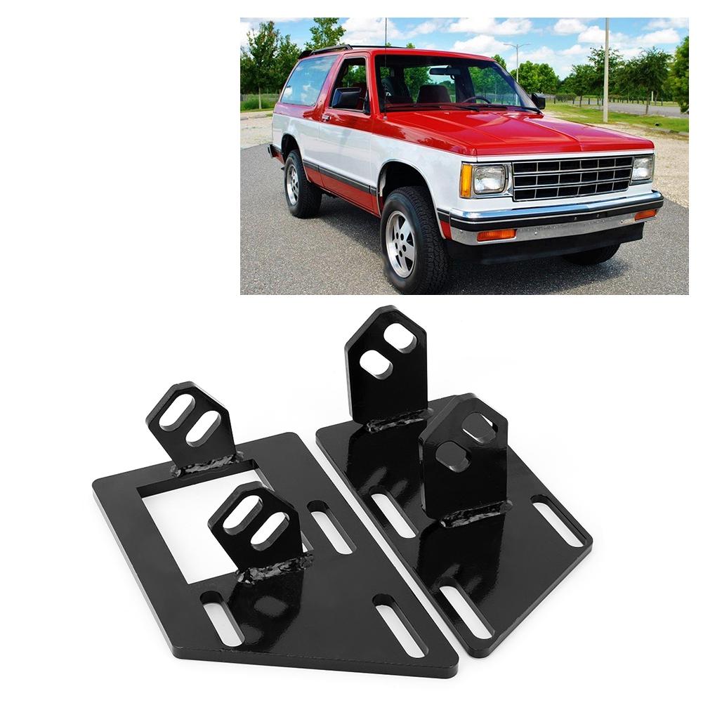 Conversion Motor Mounts Bracket Kit Fit for Chevrolet Blazer 1983 2005
