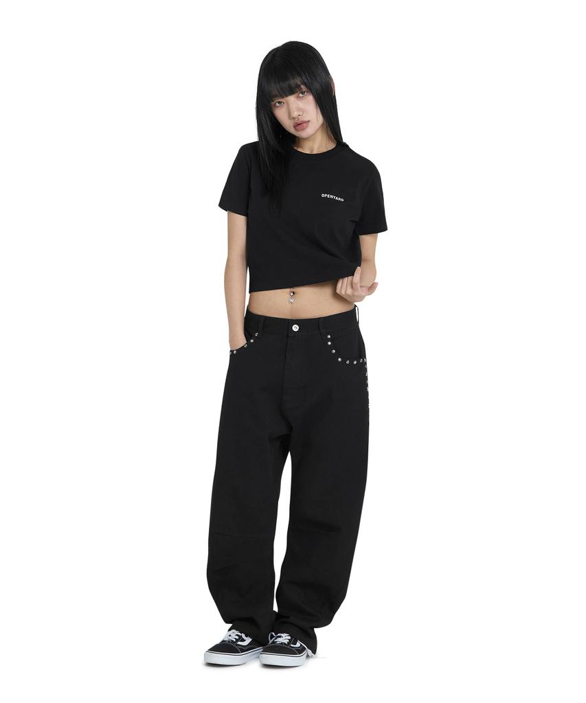 Opeunyadeu(Owai) Basic Logo Tee - Black