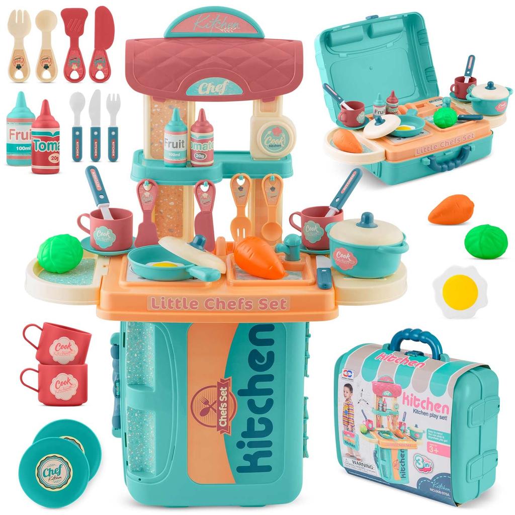 Ricokids 772901 Children's Kitchen with Case