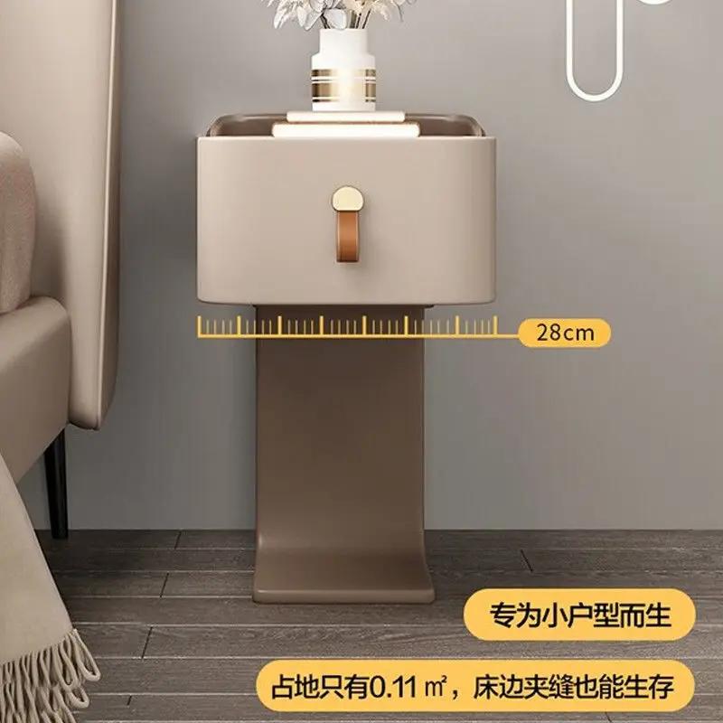 Wood Comfortable Bedside Table Small Complete Dressers Simple Bedside Tables Bedroom Mobile Armarios De Dormitorio Nightstand