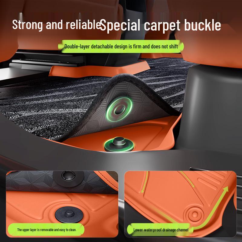 AITO M6 TPE2026 Floor and Trunk Mats for New Model Huawei Car Interior