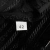 Used 11569 Triangle Mini Bag 1BC543 2BYA F0009 7921 Calfskin Chain Bag 2WAY RFID IC Logo Embossed Bianco Women's from