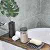 1-Pack Free Punch Soap Box Silicone Draining Soap Holder Creative Kitchen Bathroom Countertop Non-slip Shelf