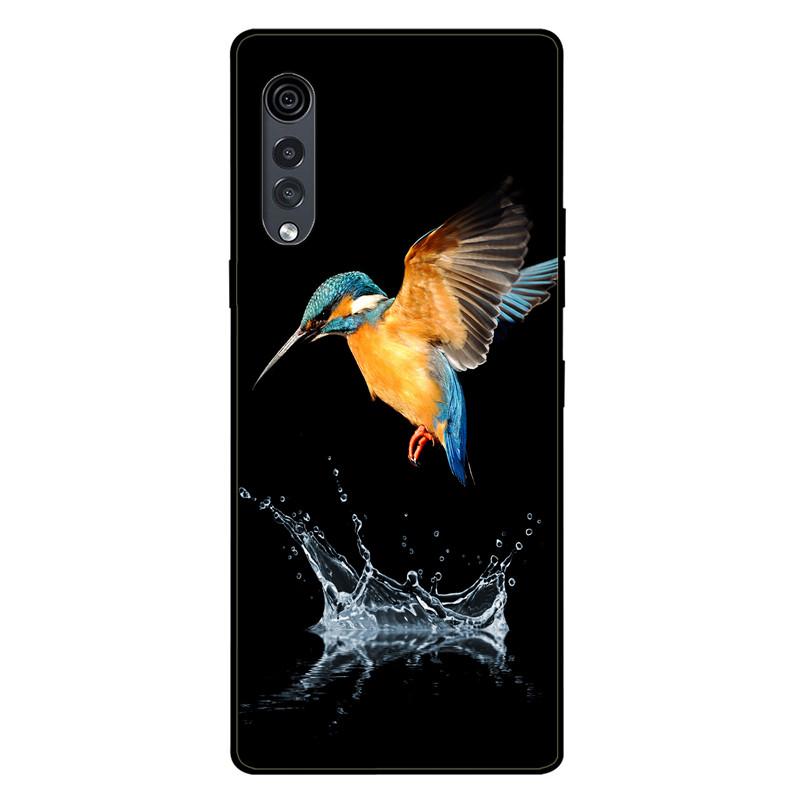 

Для чохла LG Velvet Модний силіконовий м який ТПУ Задня кришка телефону Для чохла LG Velvet 5G Захисний чорний бампер для сумок LGVelvet