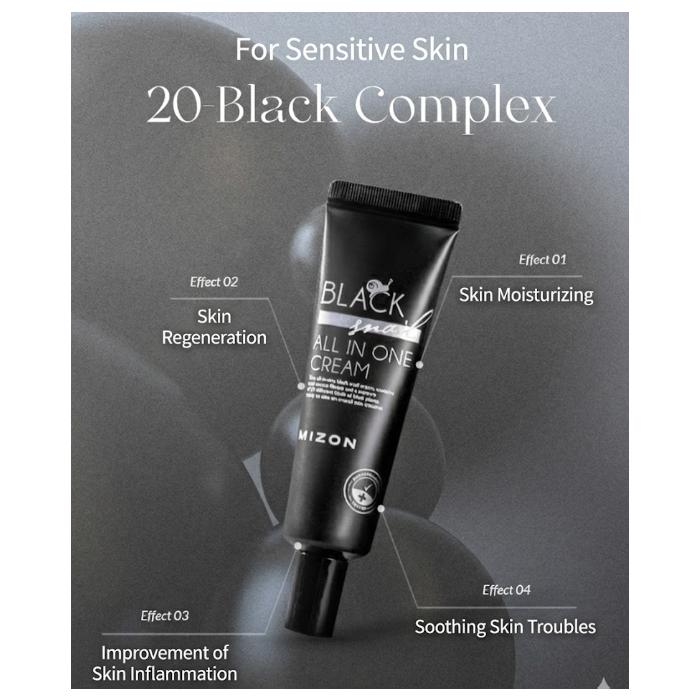 Mizon Black Snail All-In-One-Cremetube (3 Optionen)