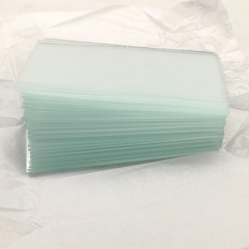 100PCS 24x50 Mm Microscope Glass Slides Cover Slips Blank Slides Microscope Accessories 0.13-0.17 Mm Thickness