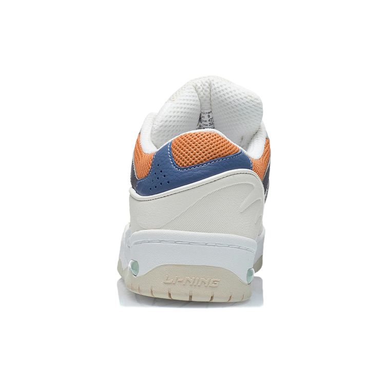 Li Ning CF The One Casual Slip Resistant Durable Low Top Skate Shoes Men Sneakers White Blue Black AGCR469-1