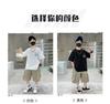 Boys' Summer Short sleeved T-shirt Set 2026 New Summer Mid to Large sized Children's Boys' Summer Style Trendy Brand Wings