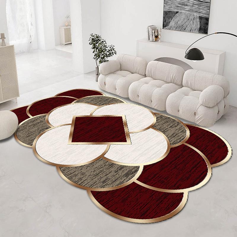 Irregular Marble Carpet Living Room Dirt Resistant Wear-resistant Easy To Maintain Carpet